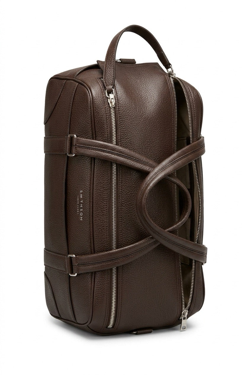 Orciani Duffle weekendbag i skinn