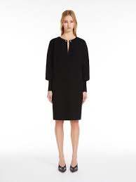 Max Mara Studio Asti Cady sheath kjole Sort