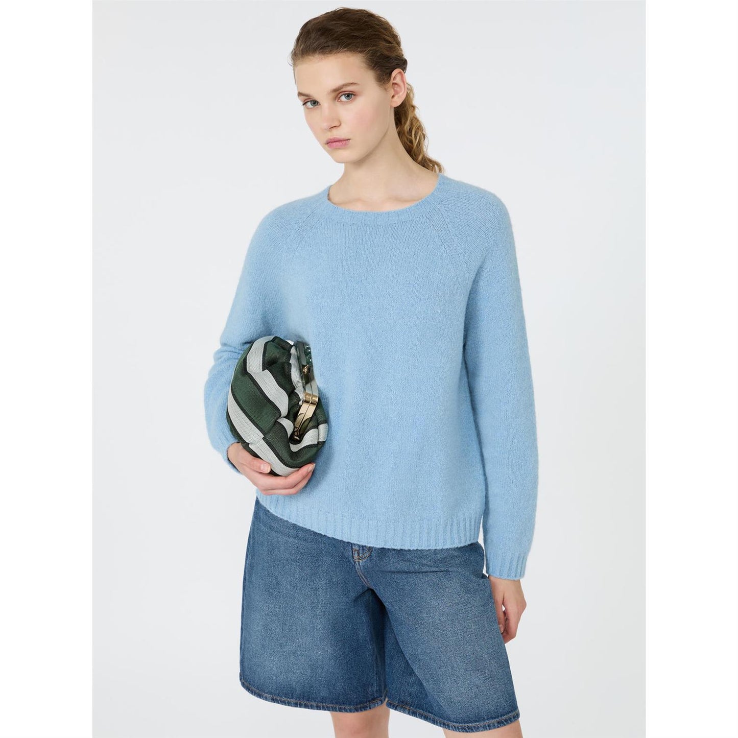 Max Mara Weekend Ghiacci genser Lyseblå