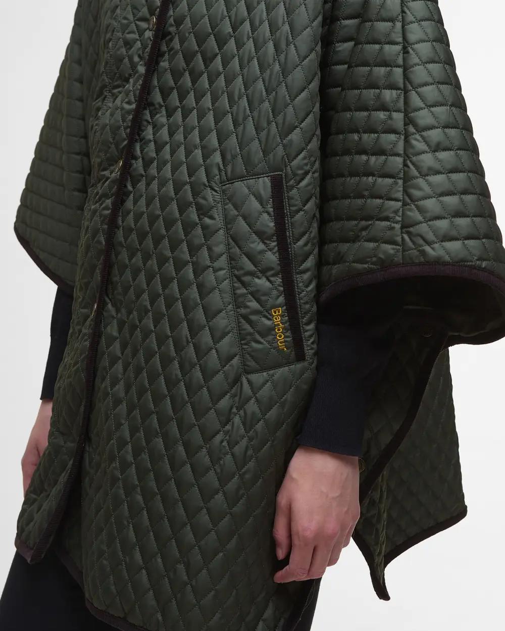 Barbour Oakham vattert Cape Oliven