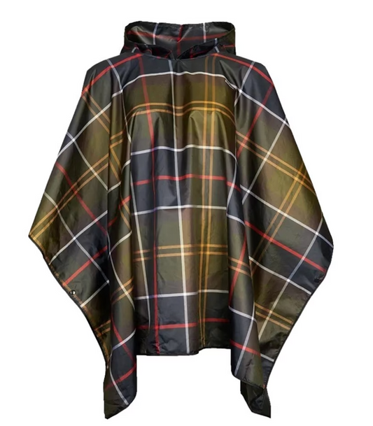 Barbour Tartan vanntett Poncho Unisex - ZhosLaila