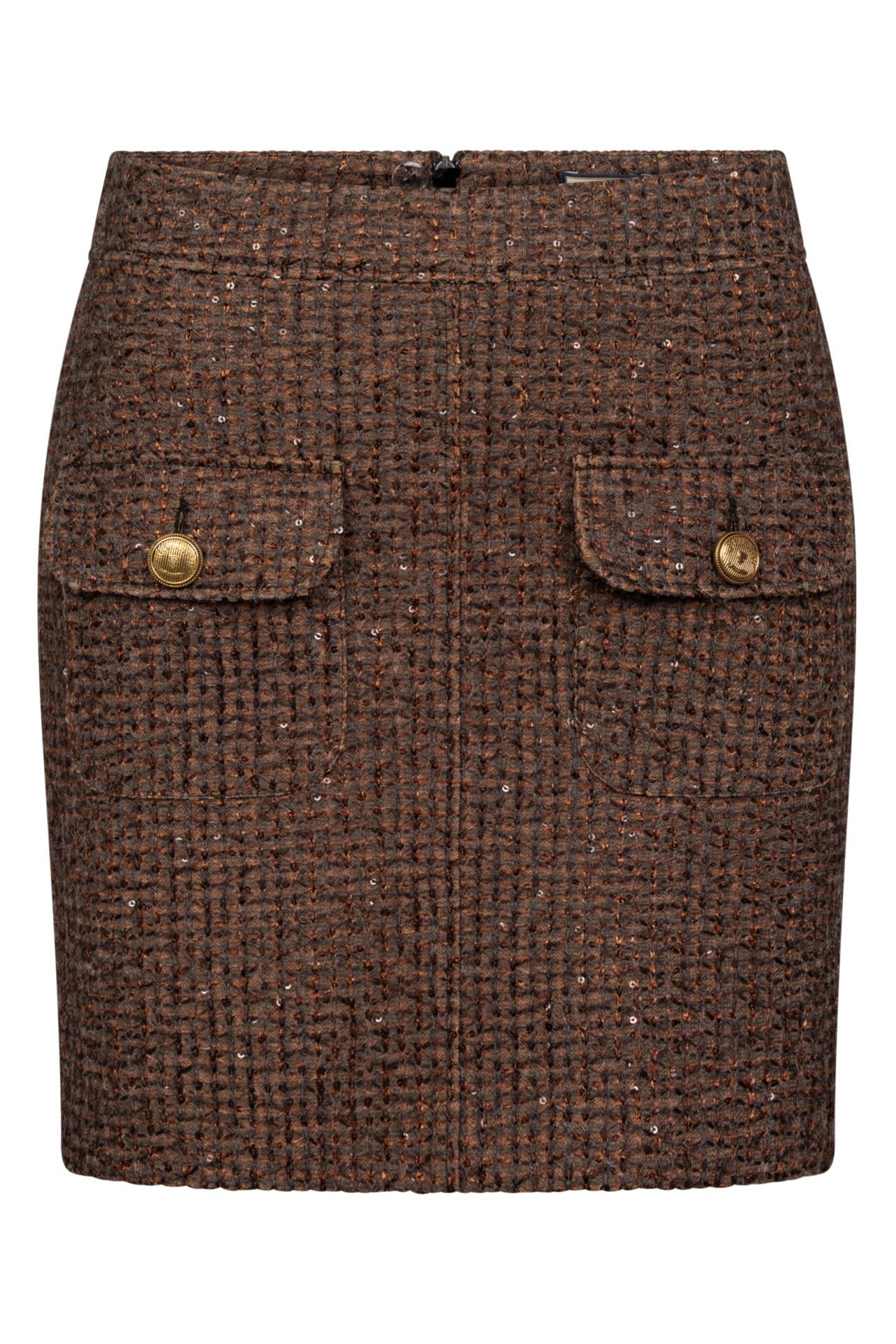 Seductive Paris skjørt Glittertweed