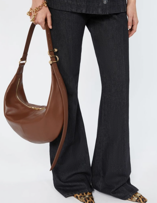 SportMax Pioppo skulderveske Brun