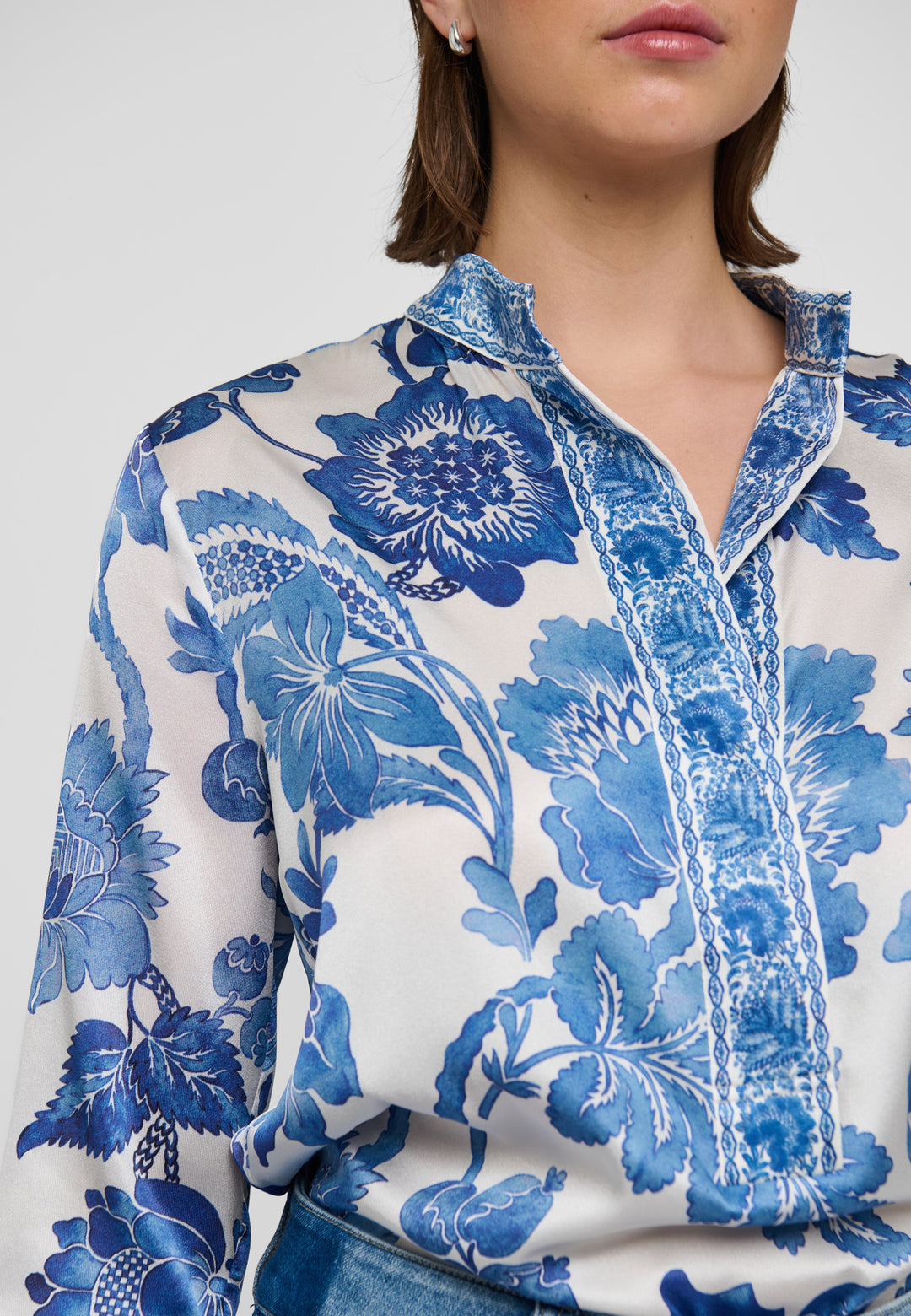 Dea Kudibal Danitta silkebluse Blå