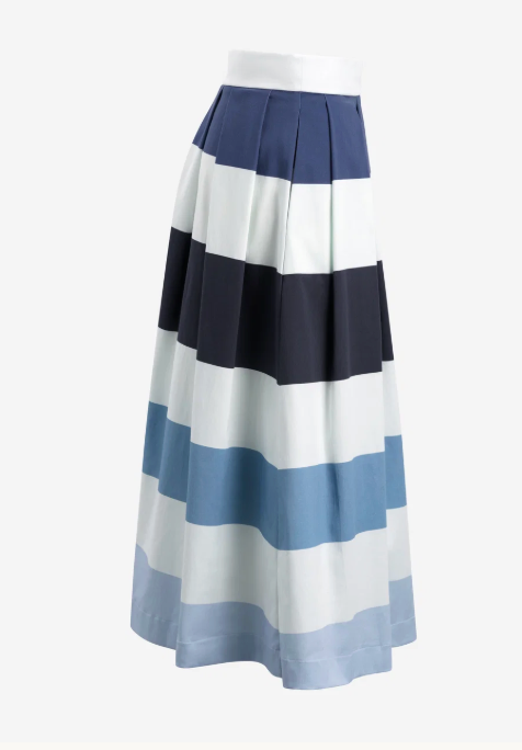 Stenstrøms Kathryn skjørt - Blue Stripes