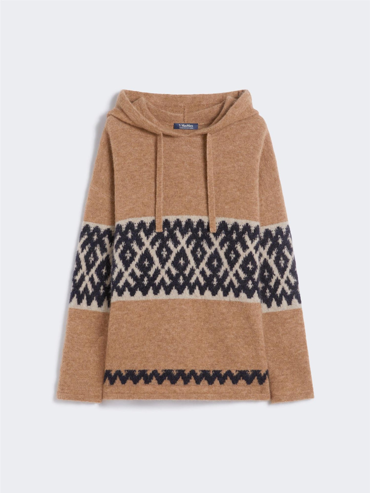 Max Mara Ivan Genser i jacquard i mohairblanding