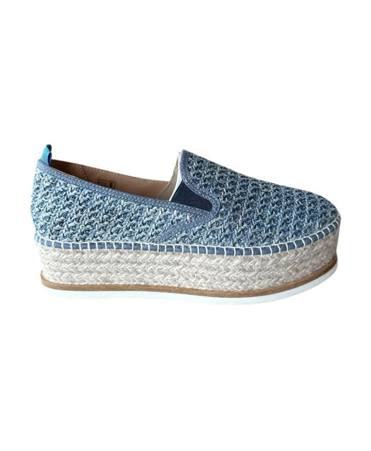 Gaimo Espadrillos Marino med jute og skinn