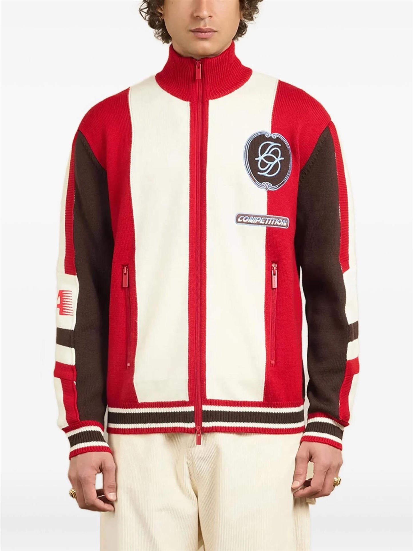 Drôle de Monsieur La Maille Racing Cardigan