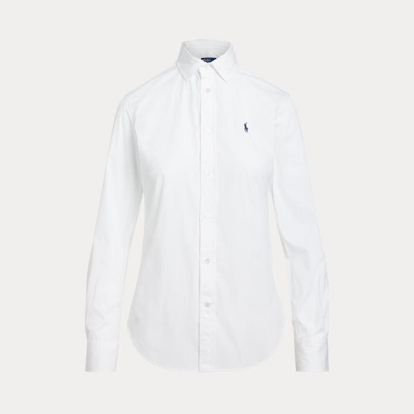Polo Ralph Lauren Classic Bomullsskjorte Hvit