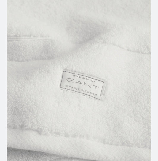 Gant Premium Håndkle 70x140cm Hvit