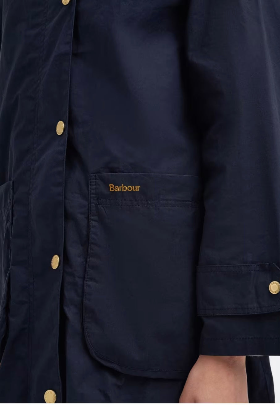 Barbour Paxton Showerproof Trench Coat – Marine