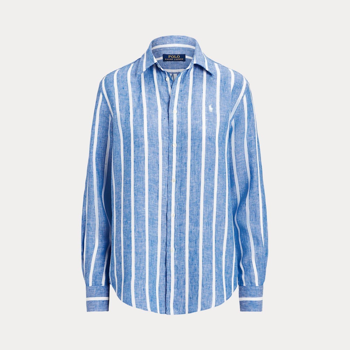 Polo Ralph Lauren Lin Skjorte striper lyseblå