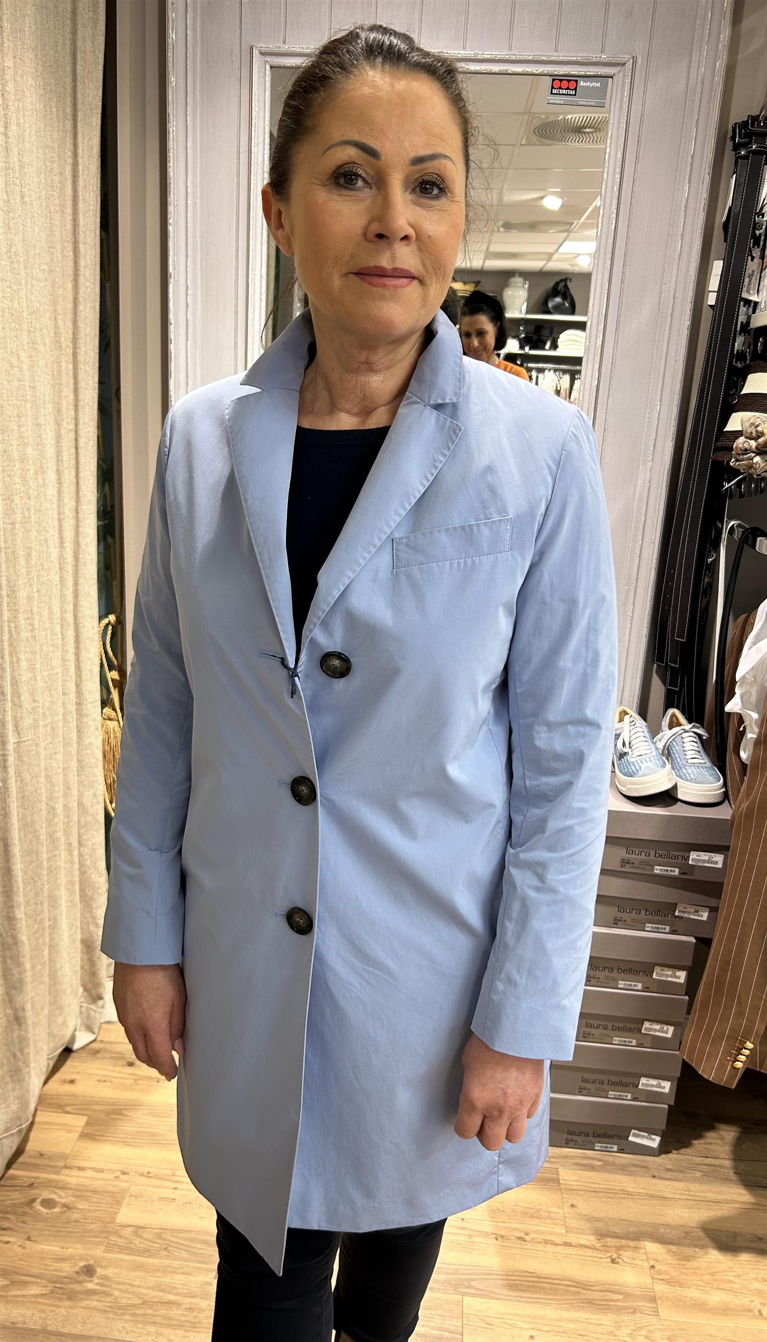 ICON Overcoat Lyseblå - ZhosLaila