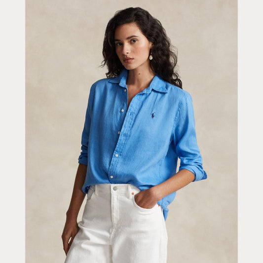 Polo Ralph Lauren Lin Skjorte lyseblå