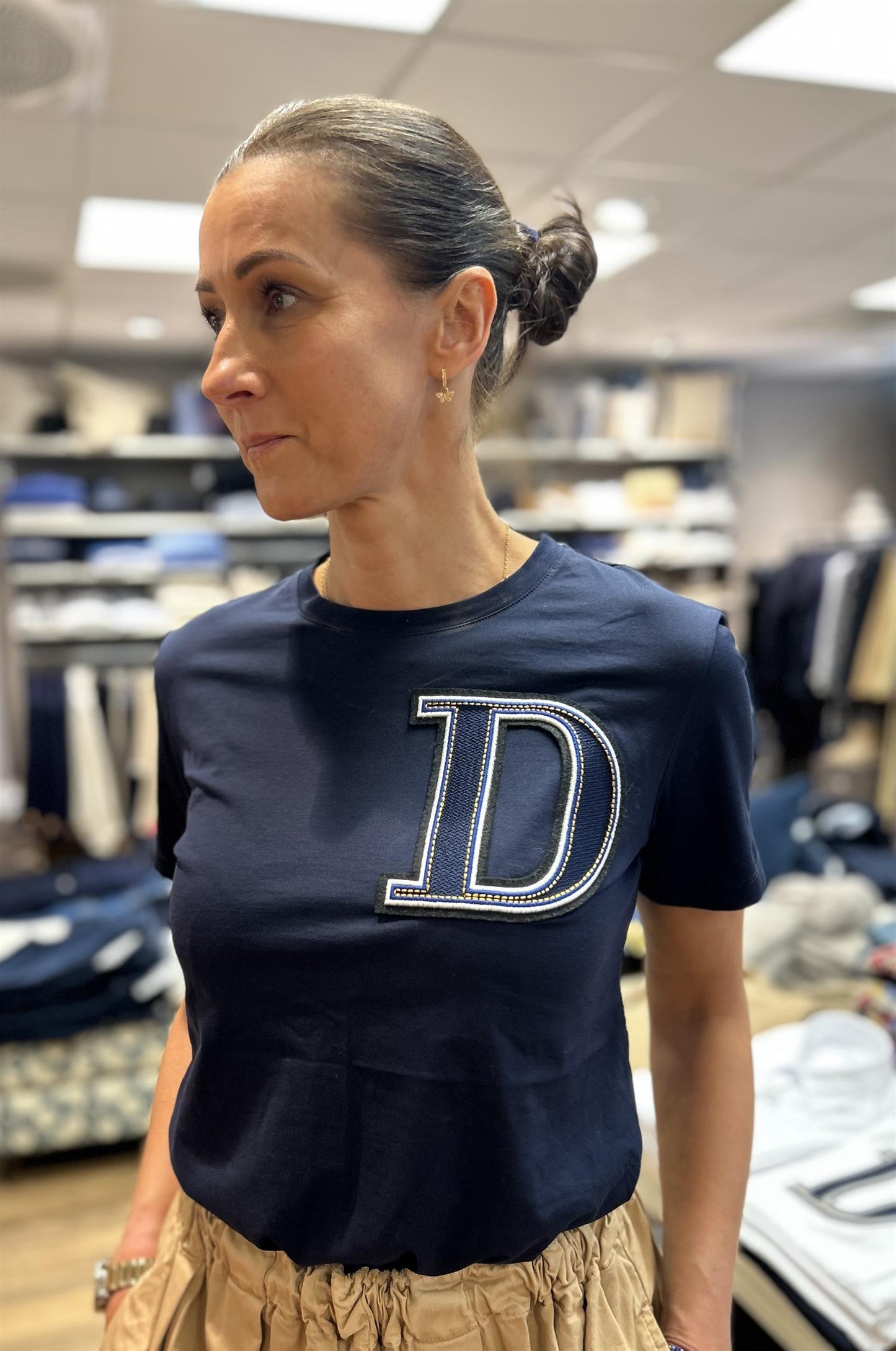Dondup D T-shirt Blå