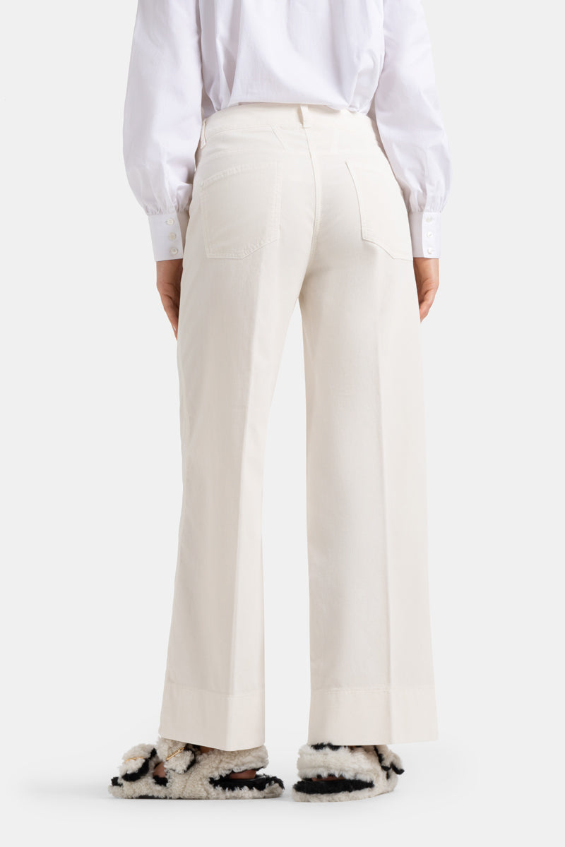 Cambio Ally Bukse Off-White