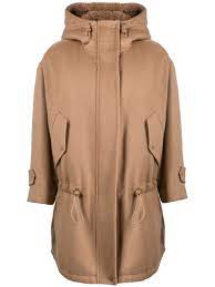 Dionea oversized kamelfarget parkas