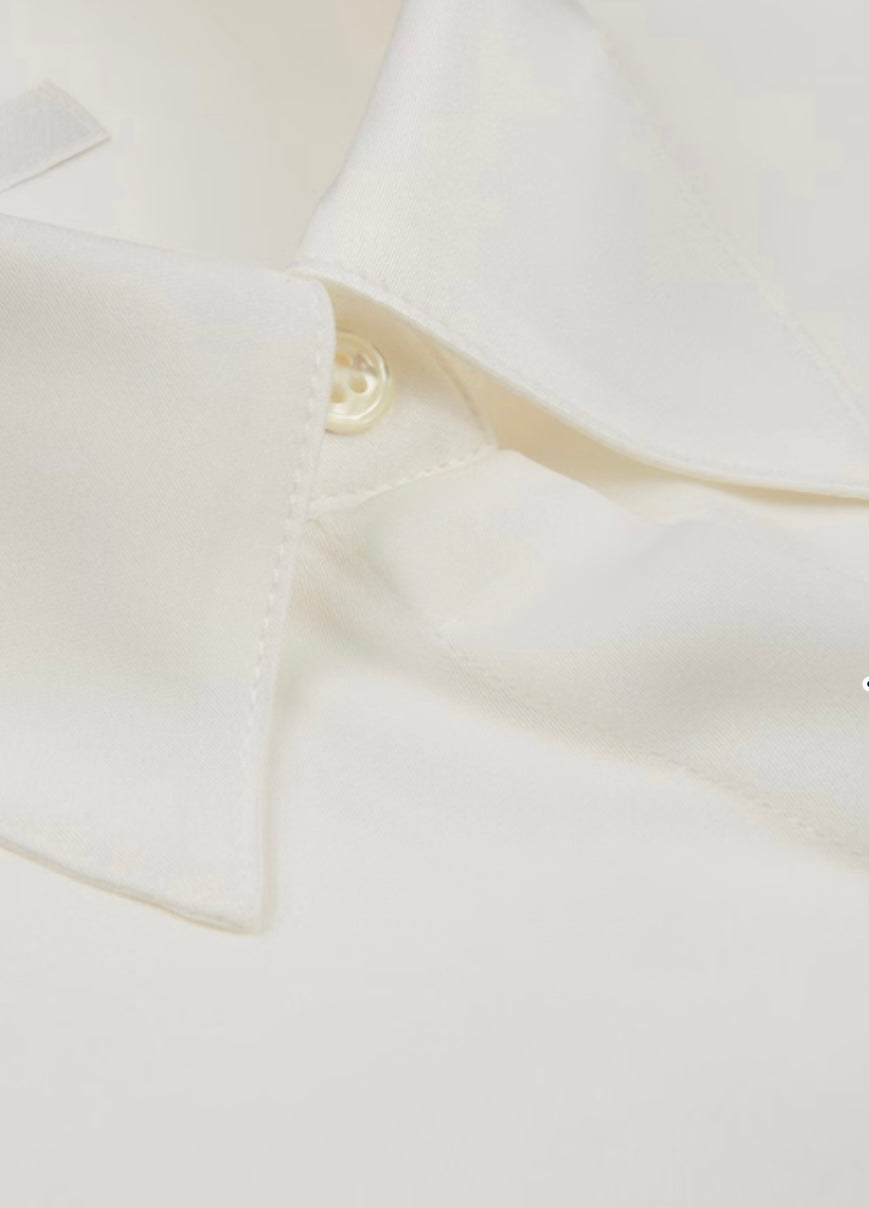 Stenstrøms Bluse Susan silk Off-white